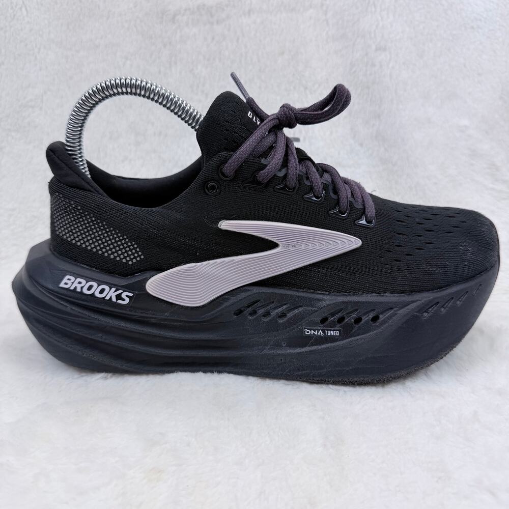 Brooks Glycerin Max Womens Running Shoes Black Orchid Ice Gray Size 6.5